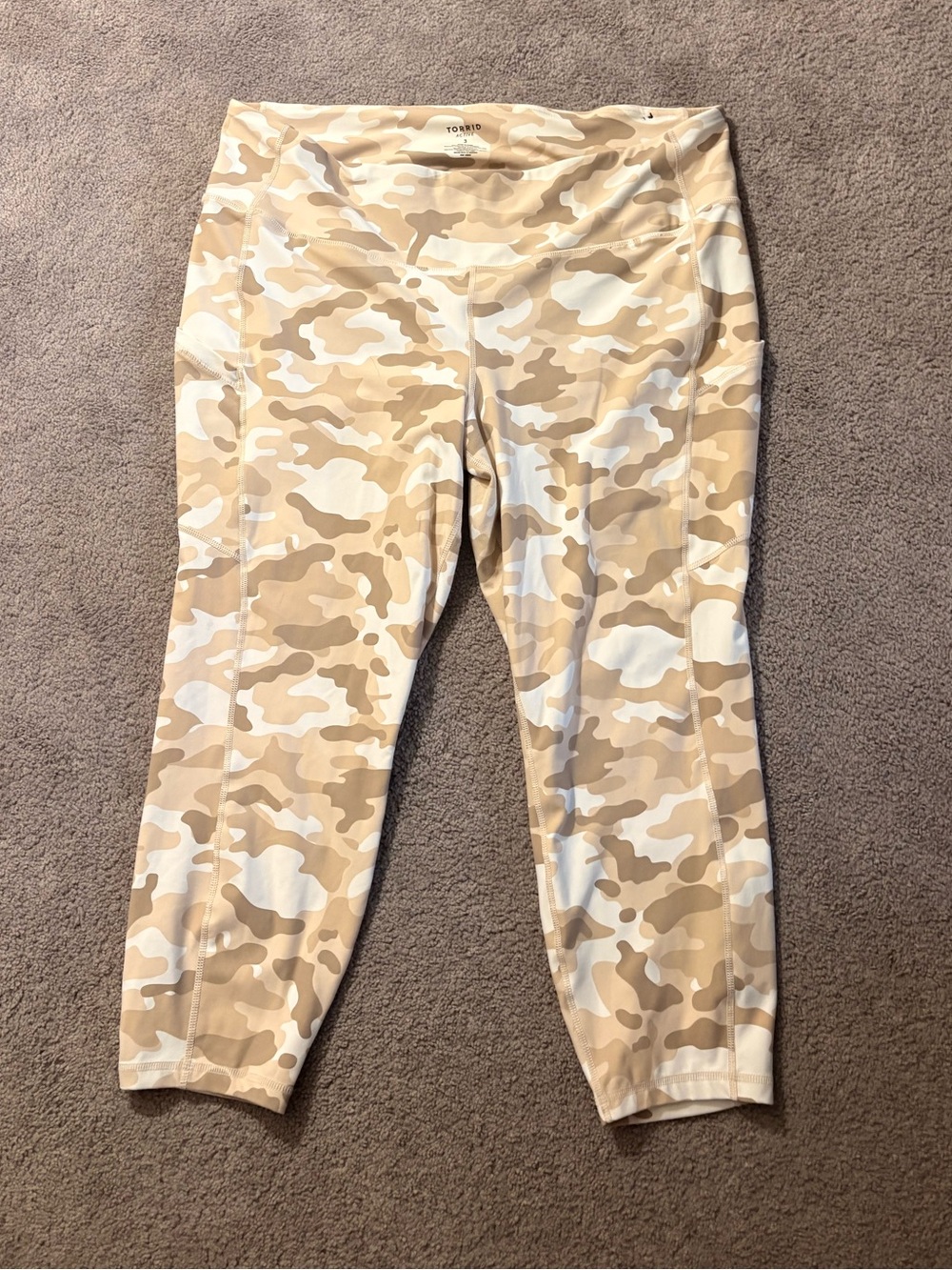 torrid Beige Camo Women Leggings